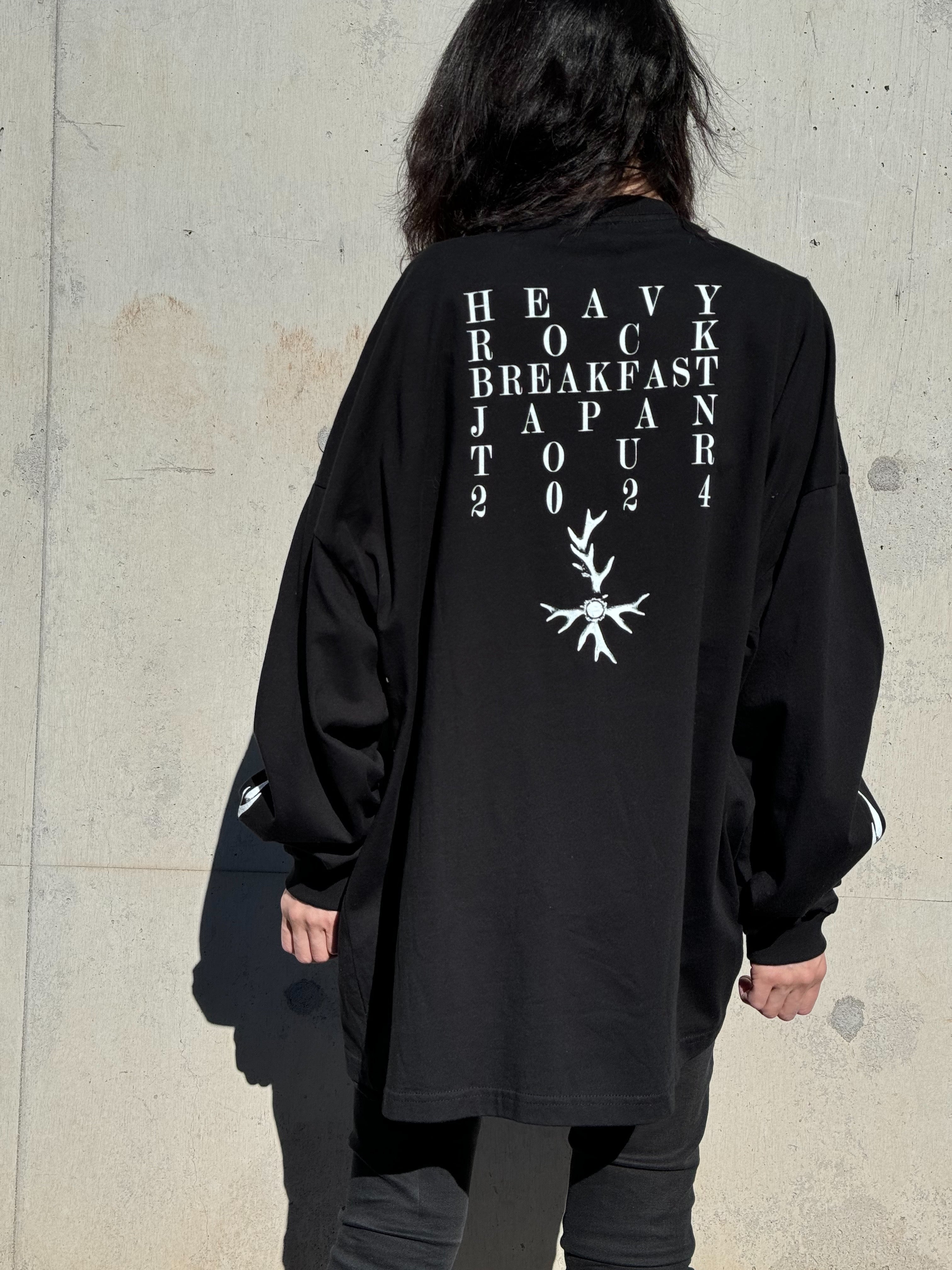 Boris / “HRB Japan Tour” Big Silhouette Long Sleeve T-shirt