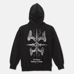 Load image into Gallery viewer, Arche4 (MORRIE) / "Duel Between Nothingness and Eternity" Double-Zip Hoodie
