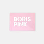 画像をギャラリービューアに読み込む, Boris / “PINK” Stencil Sheet
