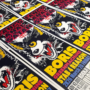Boris / “Fangsanalsatan Vol.26” Poster (サイン入り) – - nyd -