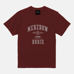 Load image into Gallery viewer, Boris with Merzbow / “BWM 2023” T-shirt (Burgundy)
