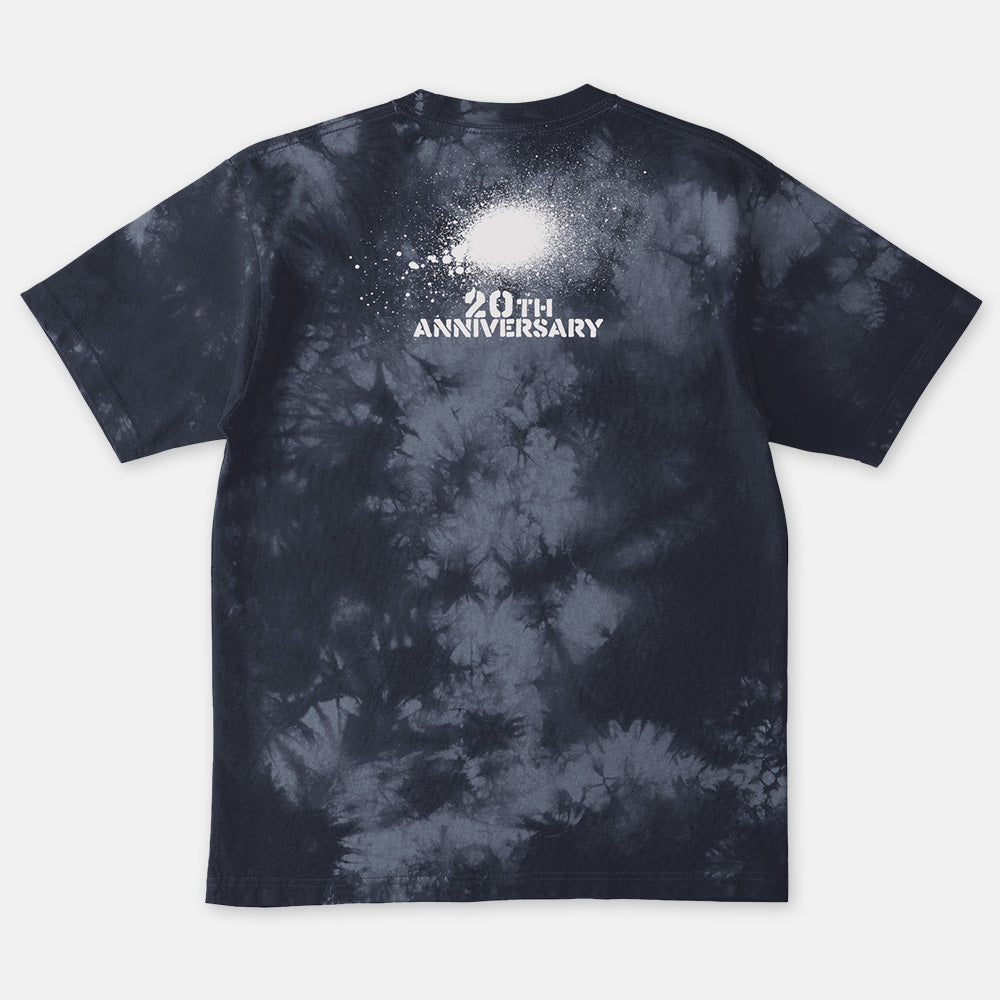 BORIS / “PINK 20th Anniversary” T-shirt (Tie-Dye Black)