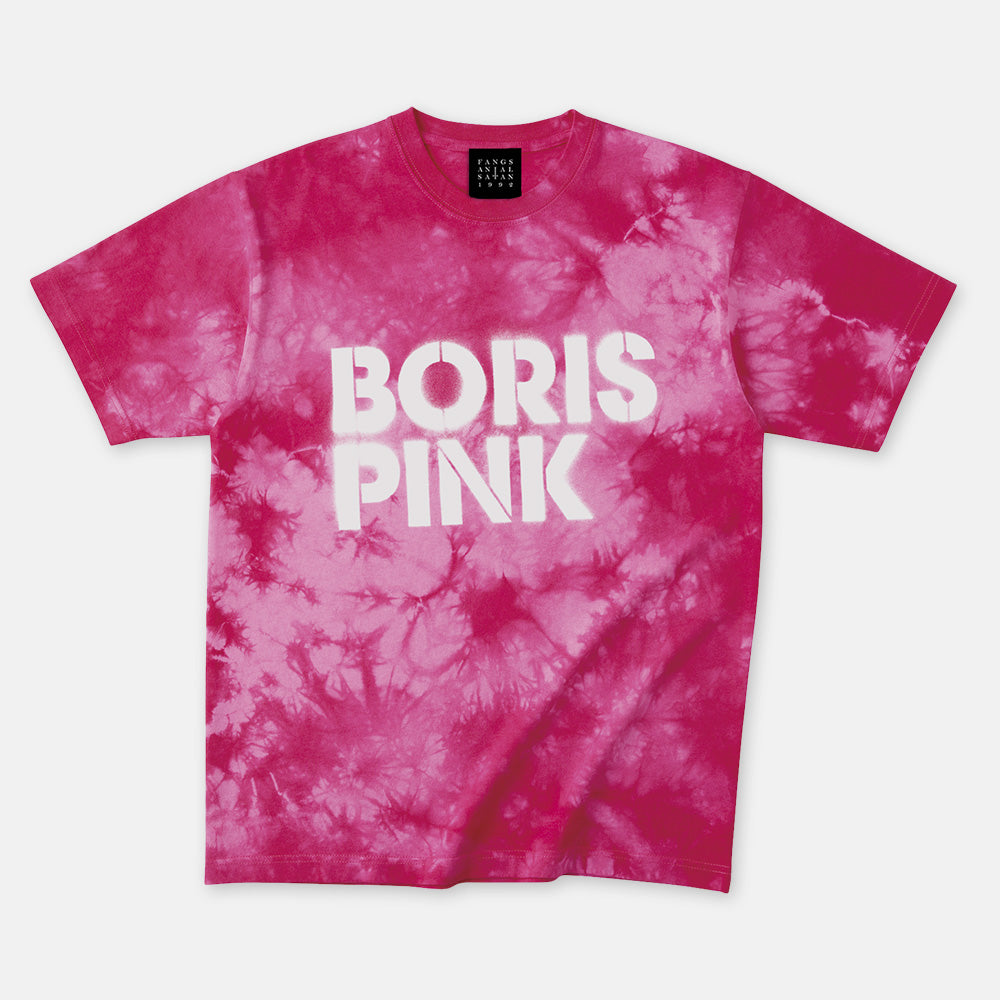 BORIS / “PINK 20th Anniversary” T-shirt (Tie-Dye Pink)