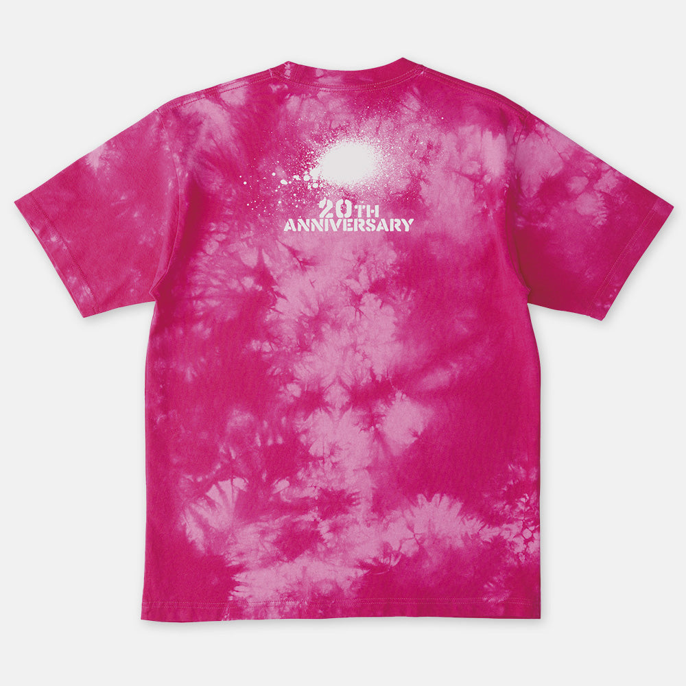 BORIS / “PINK 20th Anniversary” T-shirt (Tie-Dye Pink)