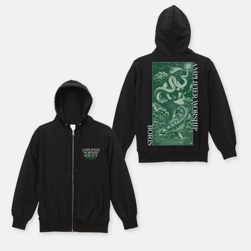 Boris / “Amplifier Worship Service” Zip Hoodie